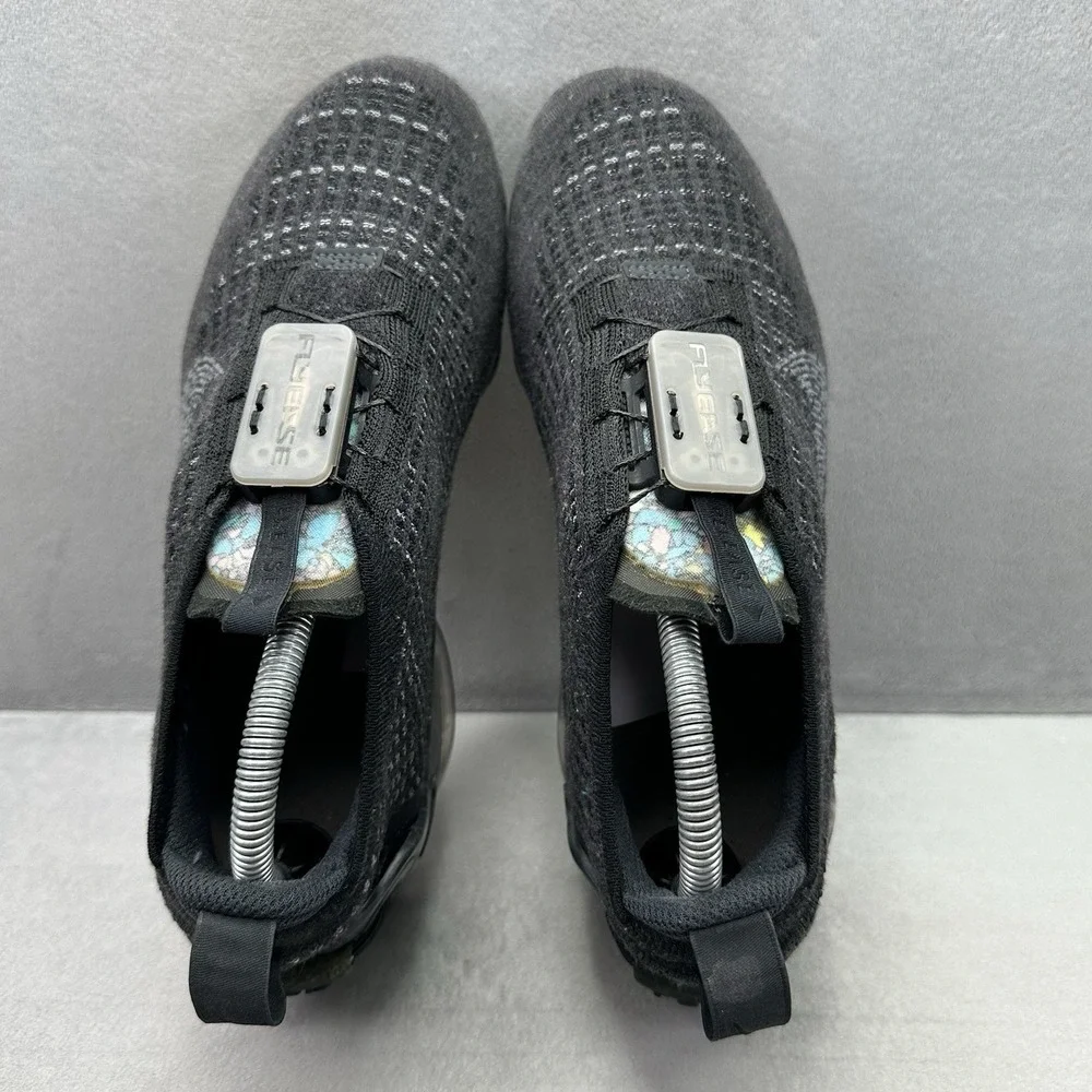 Womens 8.5 / 7Y Nike Air VaporMax 2020 FK Shoes Black / Gray Running Sneakers